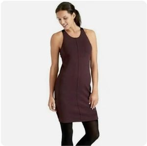 Athleta Whirlwind Women's Burgundy Dress XS 🍷